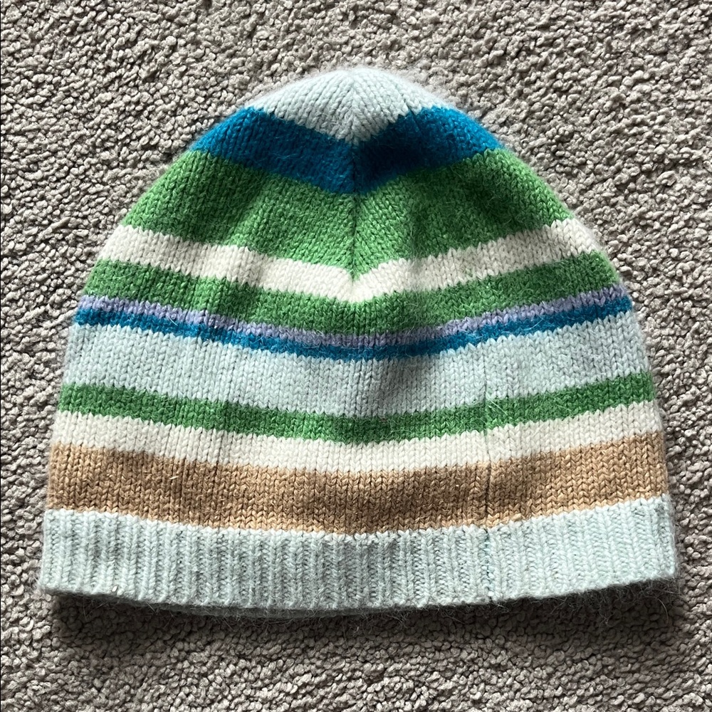Vintage Aeropostale Multicolor Knit Beanie